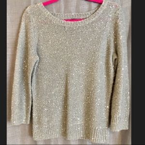 Anne Klein Sequin Sweater
